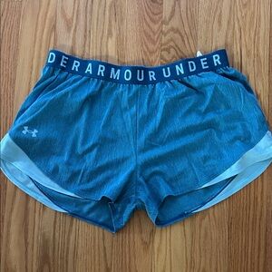 Under Armour Women's Teal Athletic Shorts
